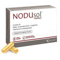 Produktbild von Nodusol Nalkein Italia Ubiquinon 200 mg Kapseln 30 Stück glutenfrei und laktosefrei