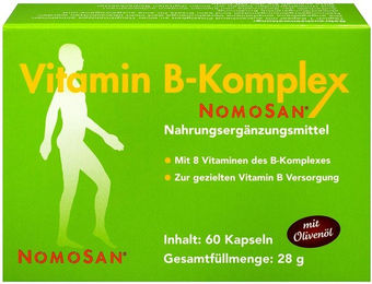 Nomosan Vitamin B-Komplex Kapseln 60 Stück – Bild 1 von 1