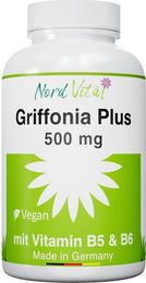 Nord Vital Griffonia Plus Kapseln mit 5-HTP und Griffoniasamen Vegan 120 Stück – Bild 1 von 2