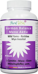 Nord Vital Hormon Balance Meno Aktiv Kräuter-Komplex Kapseln vegan und glutenfrei 120 Stück – Bild 1 von 11