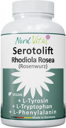 Nord Vital Serotolift Kapseln mit Rhodiola Rosea und L-Tryptophan vegan – Bild 1 von 2
