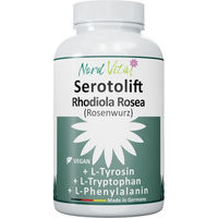 Produktbild von Nord Vital Serotolift Kapseln mit Rhodiola Rosea und L-Tryptophan vegan