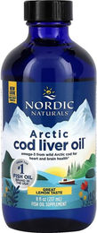 Nordic Naturals Arctic Cod Liver Oil 1060 mg Zitronengeschmack Flüssig glutenfrei ohne Zusatzstoffe – Bild 1 von 1