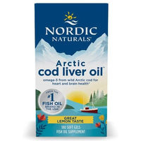 Produktbild von Nordic Naturals Arktisches Lebertranöl Kapseln 180 Stück