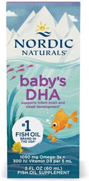 Nordic Naturals Baby's DHA mit Vitamin D3 Flüssig – Bild 1 von 2