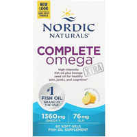 Produktbild von Nordic Naturals Complete Omega Xtra Omega-3 Kapseln 60 Stück