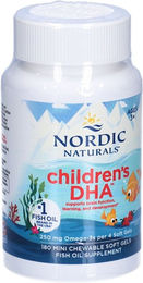 Nordic Naturals DHA Junior Softcaps Kapseln für Kinder 200 mg 180 Stück – Bild 1 von 1