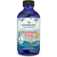 Produktbild von Nordic Naturals DHA Omega 3 für Kinder Erdbeere Flüssig glutenfrei ohne Zusatzstoffe