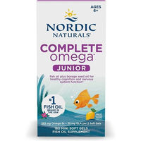 Produktbild von Nordic Naturals Omega Junior Kapseln für Kinder mit 283 mg Omega-3 180 Kapseln