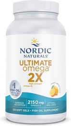 Nordic Naturals Ultimate Omega 2X Omega-3 Kapseln mit EPA und DHA 120 Kapseln – Bild 1 von 1