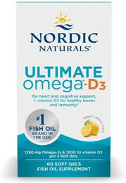 Nordic Naturals Ultimate Omega-D3 Kapseln – Bild 1 von 1