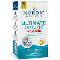 Produktbild von Nordic Naturals Ultimate Omega plus CoQ10 Fischöl Kapseln 60 Stück