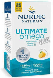 Nordic Naturals Ultimate Omega Xtra Omega-3 Kapseln 60 Stück – Bild 1 von 1