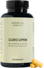 Nordic Oil Curcumin Kapseln vegan und glutenfrei 120 Stück – Bild 1 von 2