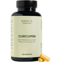 Produktbild von Nordic Oil Curcumin Kapseln vegan und glutenfrei 120 Stück