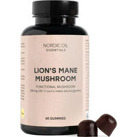 Produktbild von Nordic Oil Löwenmähne Vitalpilz-Gummies vegan zuckerfrei und glutenfrei 60 Stück