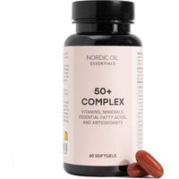Produktbild von Nordic Oil Multi Komplex 50+ Kapseln für Senioren glutenfrei und zuckerfrei 60 Stück