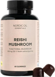 Nordic Oil Reishi Vitalpilz-Gummies vegan zuckerfrei glutenfrei – Bild 1 von 2