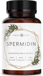 Nordic Pure Spermidin Kapseln vegan und vegetarisch – Bild 1 von 3