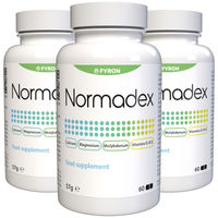 Produktbild von Normadex Fyron Vegan Kapseln 180 Stück pflanzlicher Ursprung ohne Zusatzstoffe