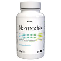 Produktbild von Normadex Kapseln vegan mit 22 Vitaminen und Mineralien 60 Stück