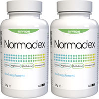 Produktbild von Normadex Kapseln Vegan mit Vitaminen und Mineralien 120 Stück