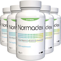 Produktbild von Normadex Kapseln Vegan mit Vitaminen und Mineralien 300 Stück