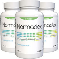 Produktbild von Normadex Kapseln Vegan Pflanzlich 180 Stück 3er Pack