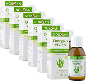 NORSAN Omega-3 Algenöl Vegan Bio Flüssig 600 ml – Bild 1 von 1