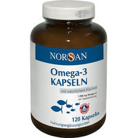 Produktbild von NORSAN Omega-3 Fischöl Kapseln 120 Stück