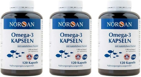 NORSAN Omega-3 Kapseln 120 Stück – Bild 1 von 1