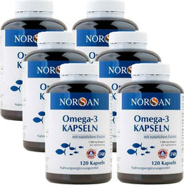 NORSAN Omega-3 Kapseln 120 Stück – Bild 1 von 1
