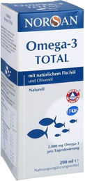 NORSAN Omega-3 Total Naturell Bio Flüssig 200 ml – Bild 1 von 3