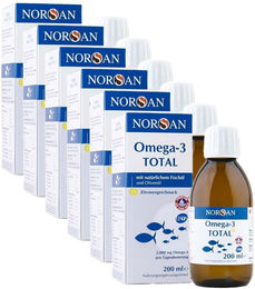 NORSAN Omega-3 Total Zitrone Flüssig 200 ml – Bild 1 von 1