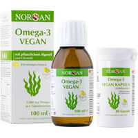 Produktbild von NORSAN Omega-3 Vegan Algenöl Kapseln Bio