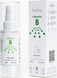 NorVita B-Komplex Vitamin B Spray für Erwachsene 30 ml – Bild 1 von 1