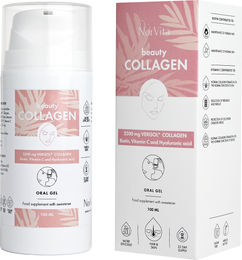 NorVita Beauty-Kollagen Gel aus Rind, zuckerfrei, laktosefrei und glutenfrei, 100 ml – Bild 1 von 1