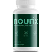 Produktbild von Nourix Forte Pflanzenextrakt-Kapseln mit Himbeerketon und Grünem Tee pflanzlicher Ursprung