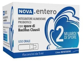 Nova Argentia NOVA ENTERO Probiotika Ampullen glutenfrei und laktosefrei für Erwachsene und Kinder 10 Fläschchen à 5 ml mit 2 Milliarden Einheiten – Bild 1 von 1