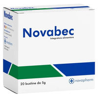 Produktbild von NOVABEC Pulver von NOVA PHARM gluten- und laktosefrei 20 Beutel