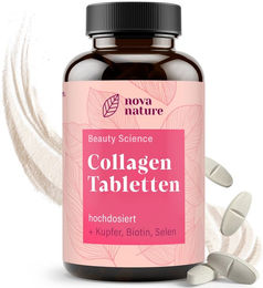 NovaNature Collagen Kapseln glutenfrei und laktosefrei ohne Zusatzstoffe – Bild 1 von 3