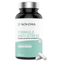 Produktbild von Novoma Anti-Stress-Formel vegane Kapseln glutenfrei ohne Zusatzstoffe 60 Stück