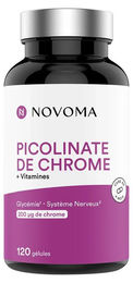 Novoma Chrompicolinat Kapseln vegan glutenfrei 120 Stück – Bild 1 von 2