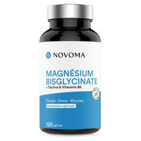 Produktbild von Novoma Magnesiumbisglycinat Kapseln 120 Stück