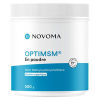 Produktbild von Novoma MSM Pulver mit Schwefel für Sportler 500g