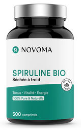 Novoma Spirulina Kapseln vegetarisch 500 Stück – Bild 1 von 1
