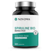 Produktbild von Novoma Spirulina Kapseln vegetarisch 500 Stück