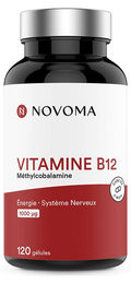 Novoma Vitamin B12 Kapseln vegetarisch für Senioren 120 Stück – Bild 1 von 1