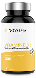 Novoma Vitamin D3 Kapseln 120 Stück – Bild 1 von 1