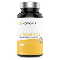 Produktbild von Novoma Vitamin D3 Kapseln 120 Stück